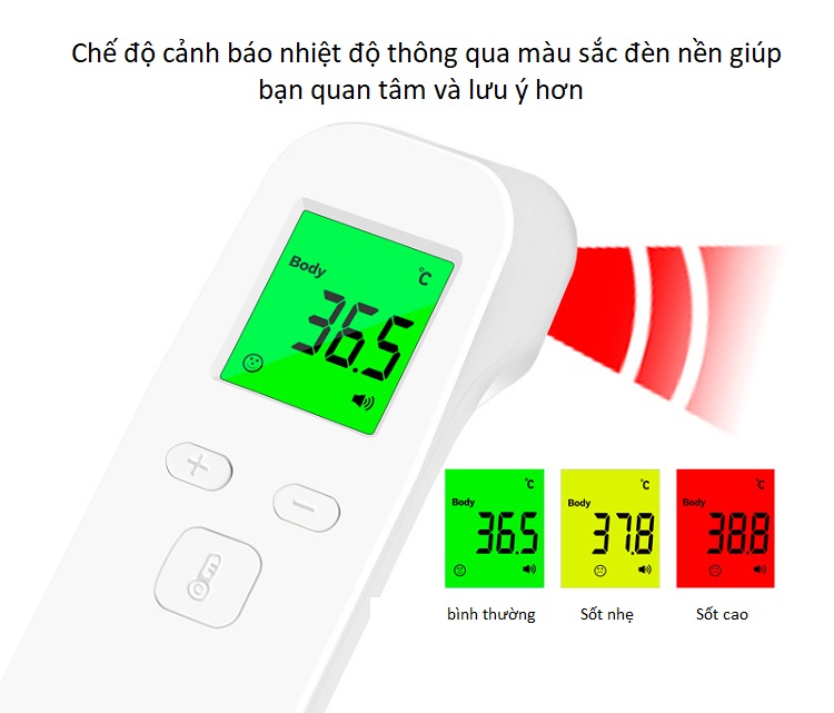 Nhiệt kế hồng ngoại đo nhiệt độ không tiếp UX-A-01 V2