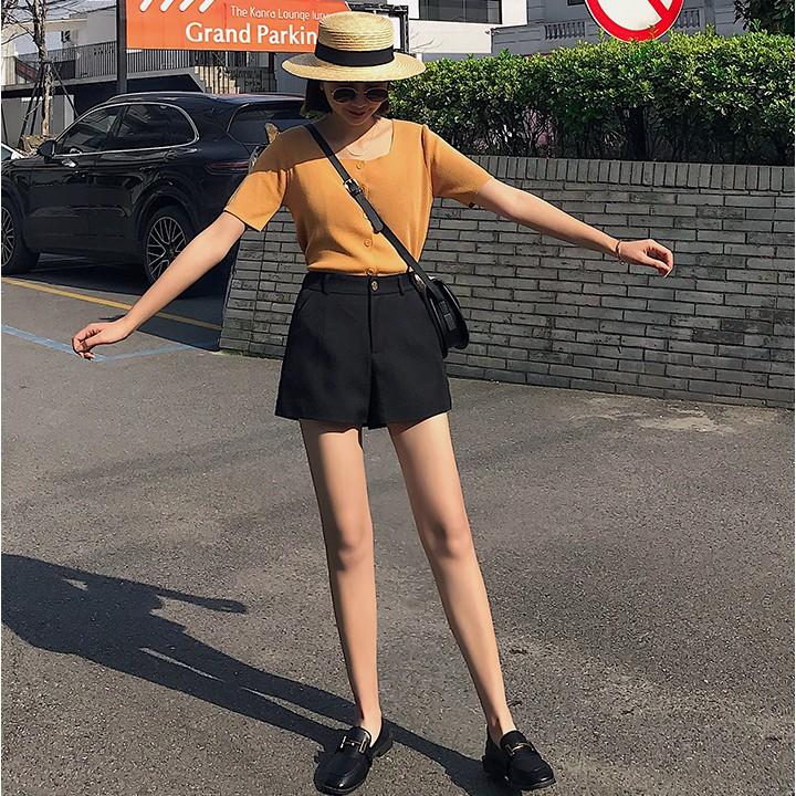Quần short nữ - Quần sooc umi Hàn form chuẩn hàng đẹp 325 RumHana