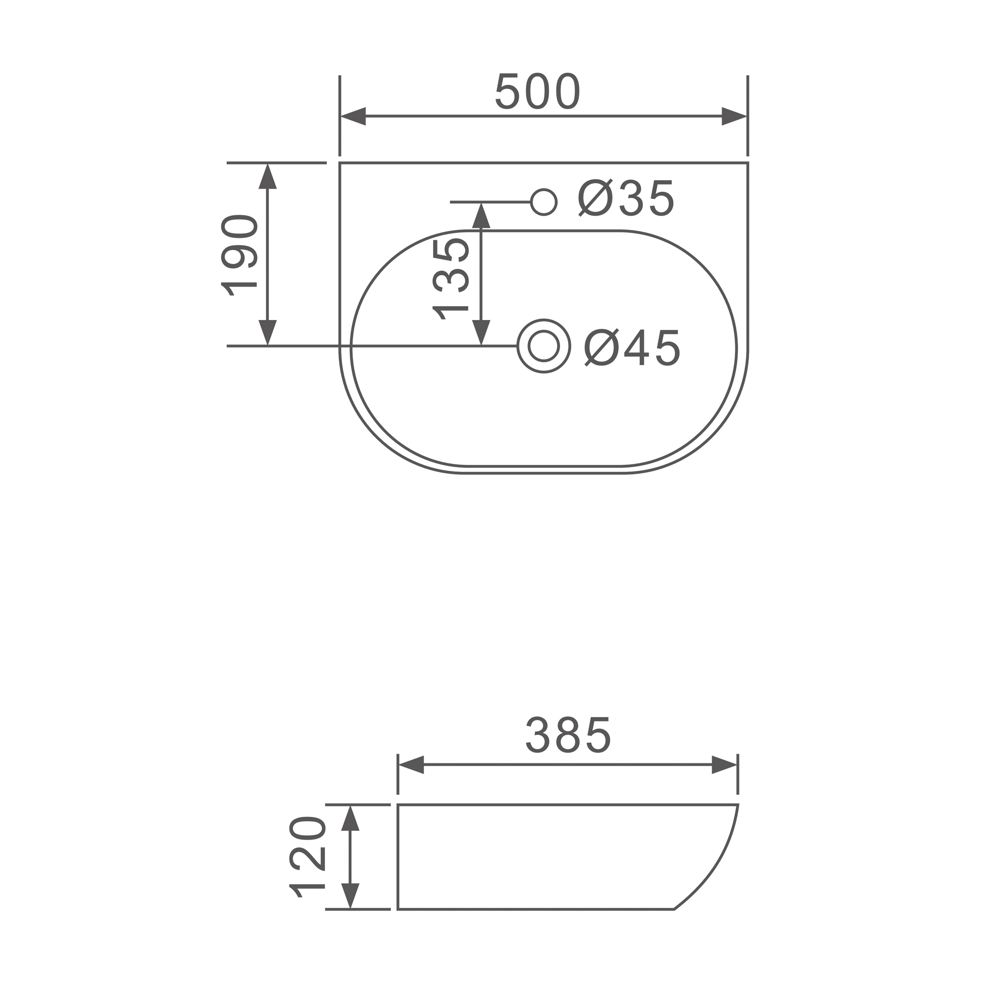 Chậu lavabo GT702