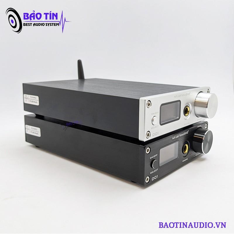 DAC FX D01 Giải mã 32Bit/768khz Chơi DSD 512 Tặng kèm Dây quang USA 2M