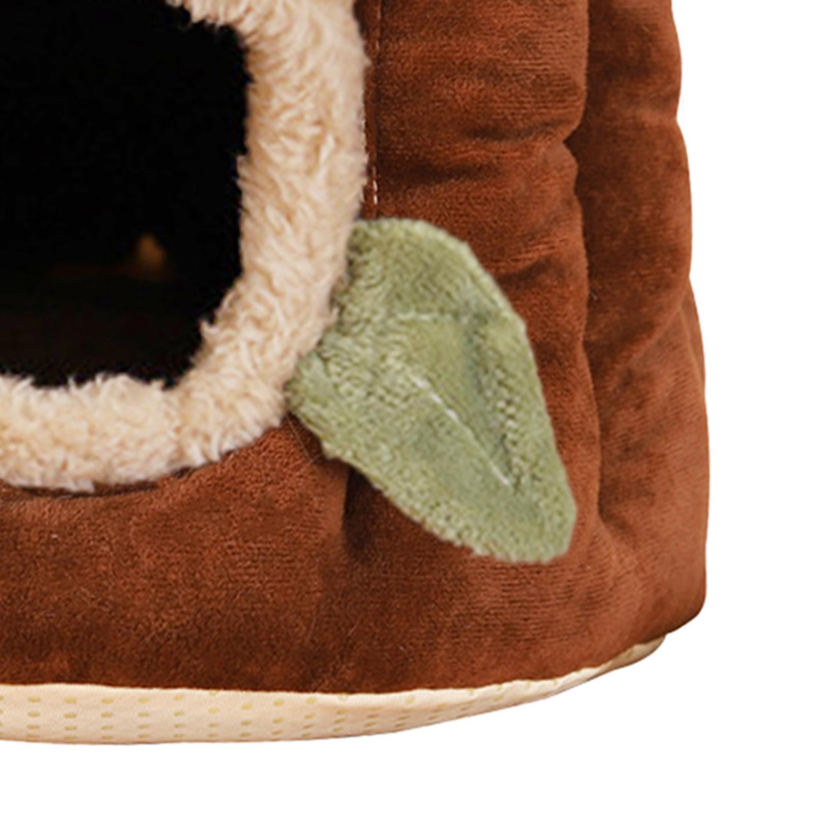 Rat Hamster House Bed Winter Warm Fleece Small Pet Squirrel Chinchilla Rabbit Guinea Bed House Cage Nest Accessories