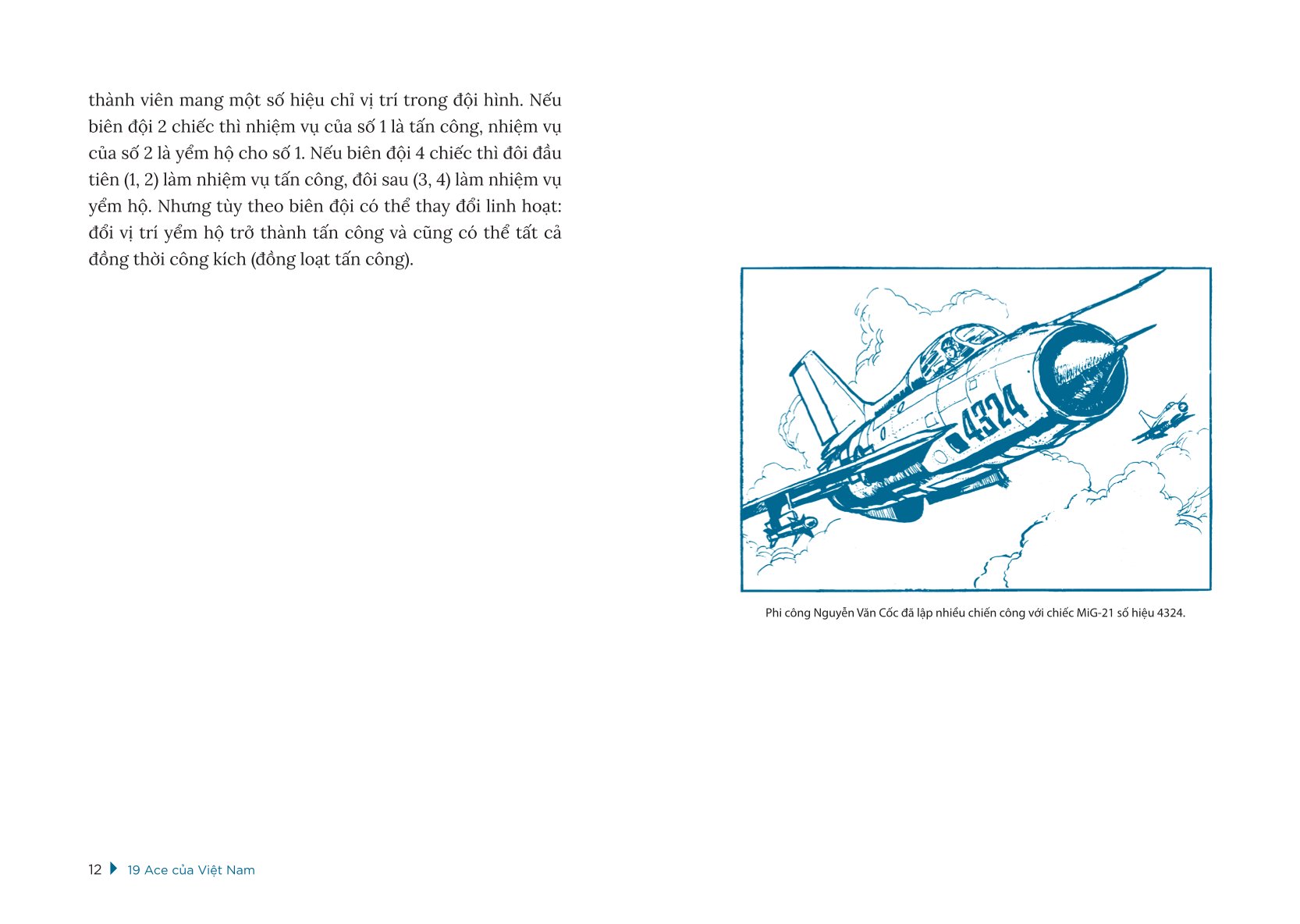 Sách Người Lính Phi Công Kể Chuyện: 19 ACE Của Việt Nam – Những Phi Công Huyền Thoại Trên Máy Bay Mig