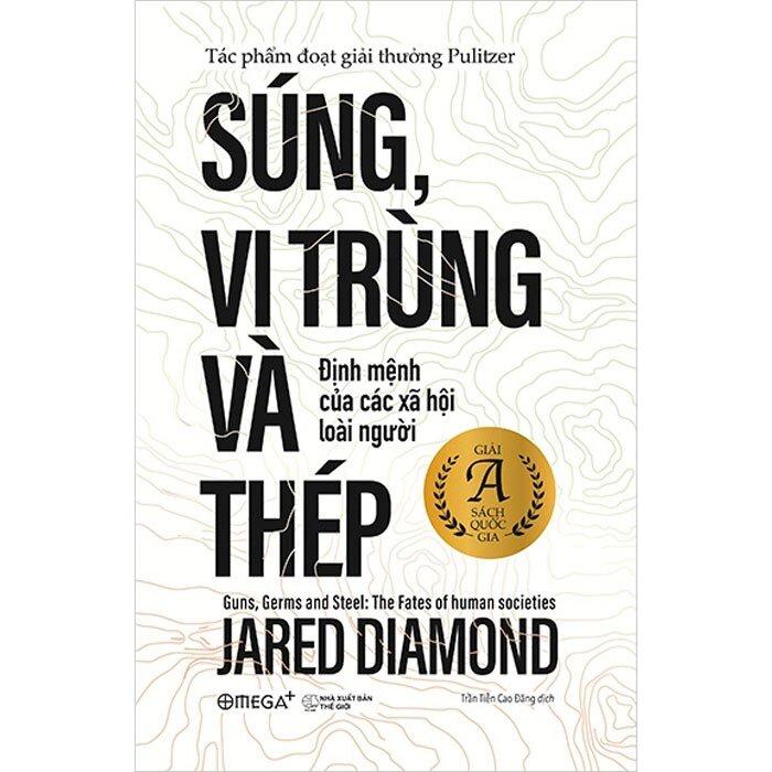 Sách Súng, Vi Trùng Và Thép - Jared Diamond (Bìa mềm) - Alphabooks - BẢN QUYỀN