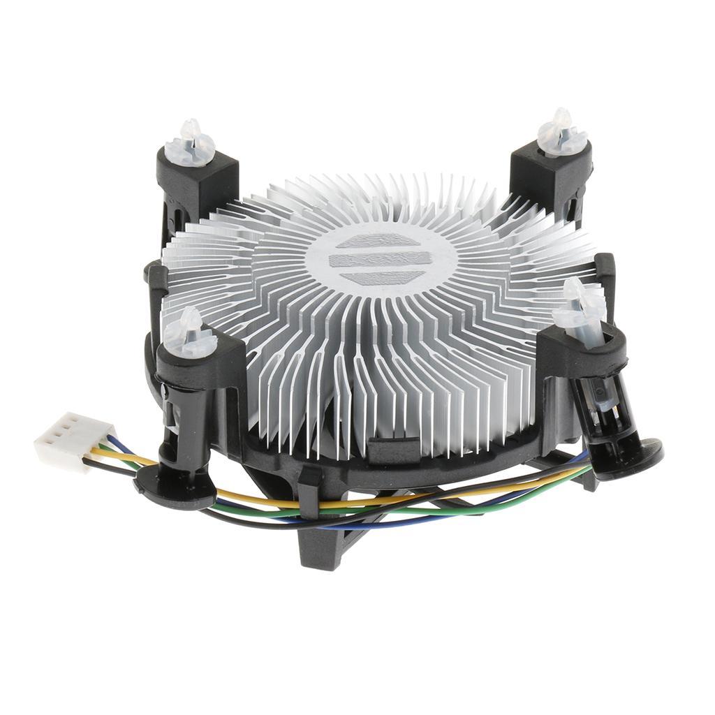 Prettyia Aluminum Cooled Fan 9cm CPU Cooler Heatsink 150K for LGA 775 115X