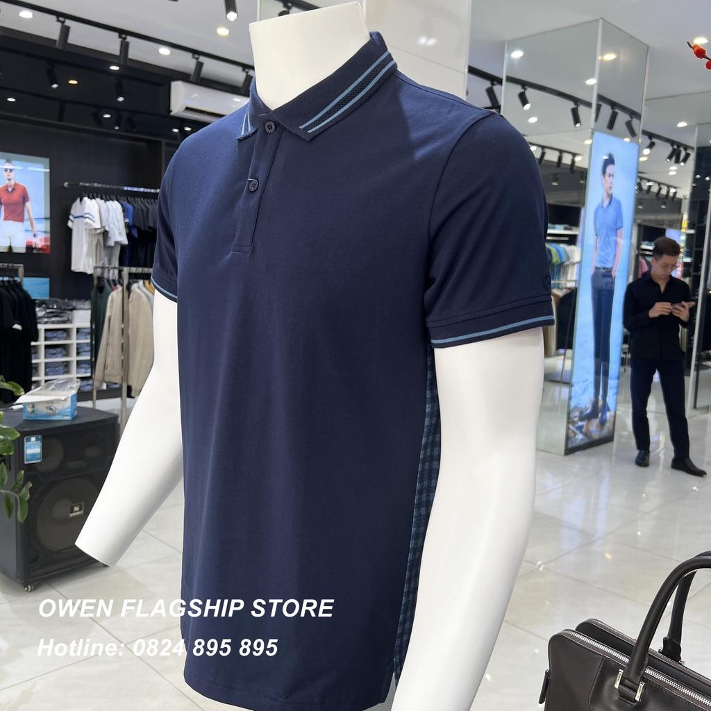 Áo Polo nam Owen chất Cotton thấm hút mồ hôi thoáng mát Mã APV231378