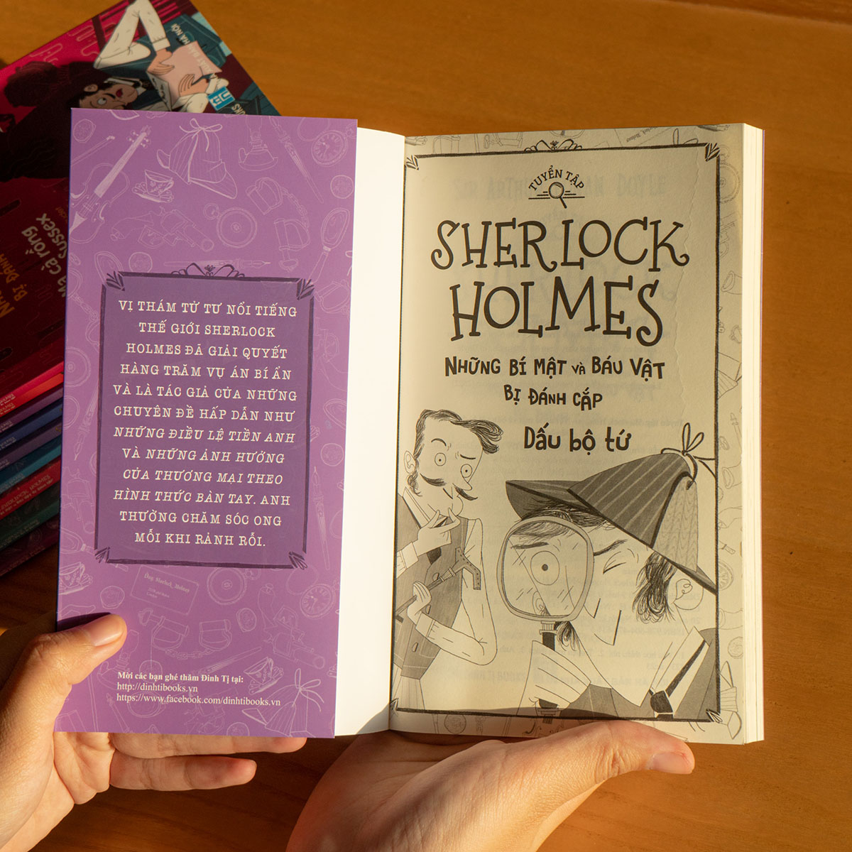 Tuyển tập Sherlock Holmes - Những bí mật và báu vật bị đánh cắp- Dấu bộ tứ