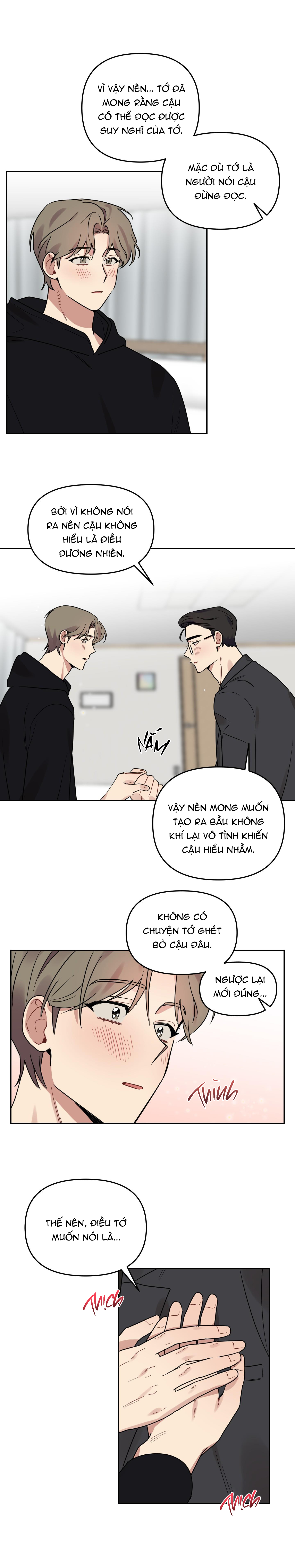 nói rằng cậu nghe rồi đi chapter 14 15