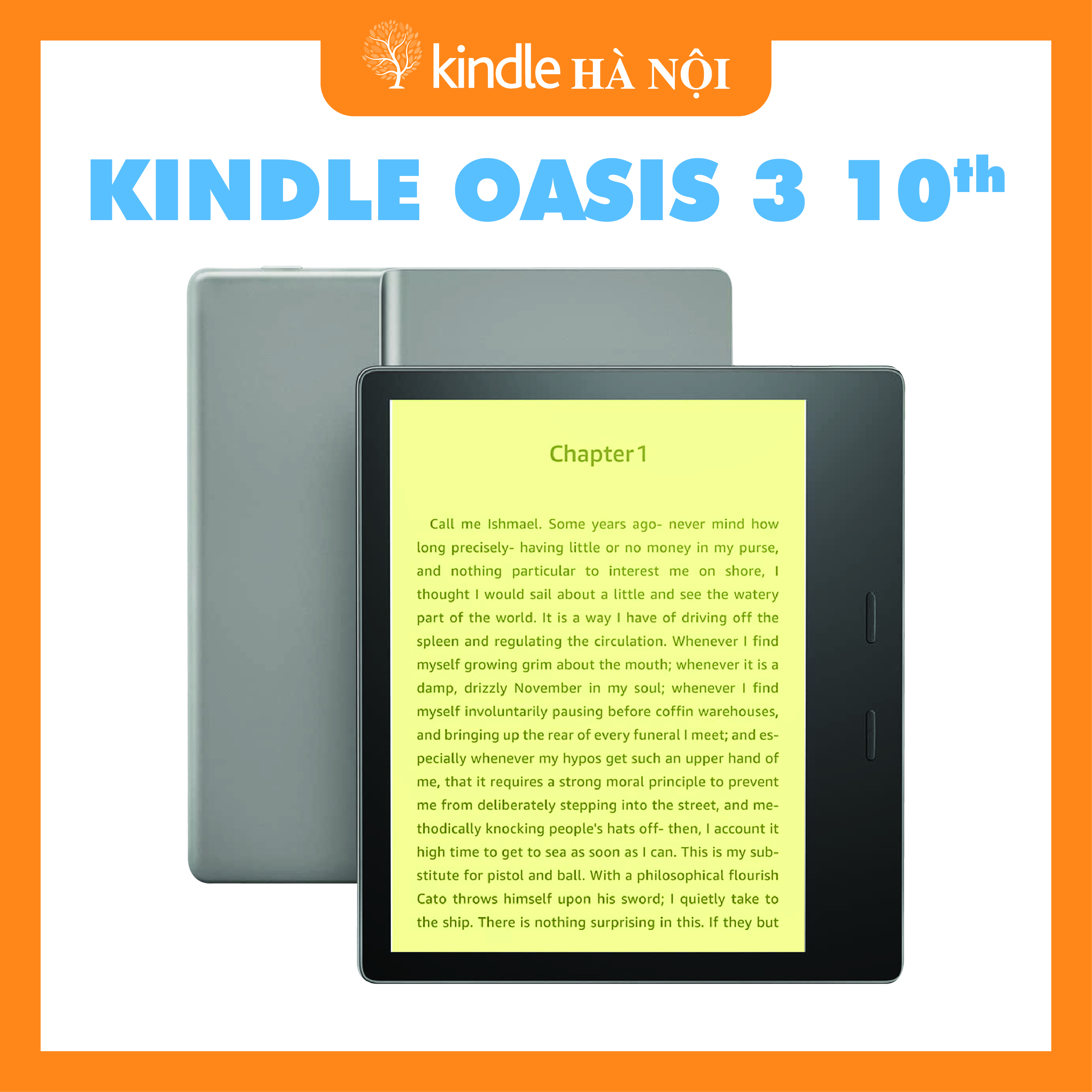 Máy đọc sách Kindle Oasis 3 10th - Hàng nhập khẩu