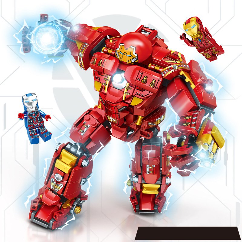 Đồ chơi khối xây dựng lắp ráp Super Steel Anti-Hulk