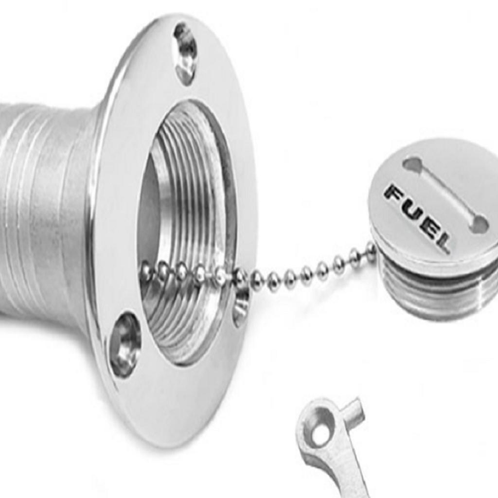 1.5"/38mm Boat Deck Fill / Filler - Fuel Water Fill Marine Stainless Steel