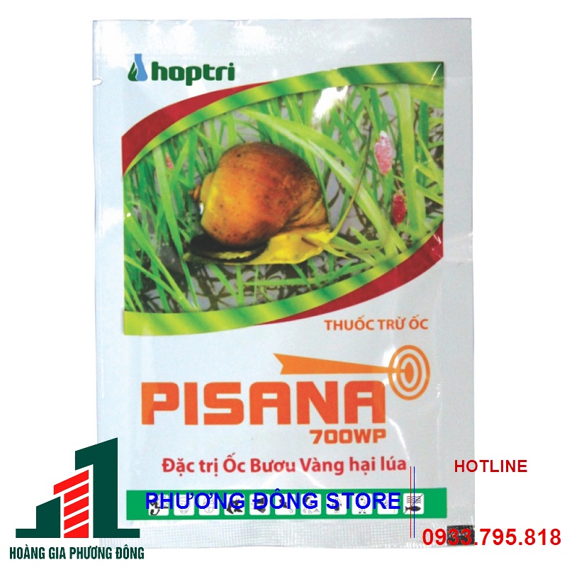 Thuốc diệt trừ ốc bươu vàng Pisana 700WP - gói 70g