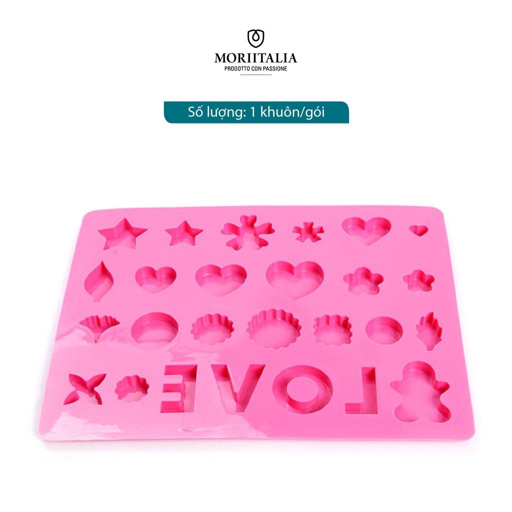 Khuôn bánh Silicon La Fonte tạo hình và chữ YY20399