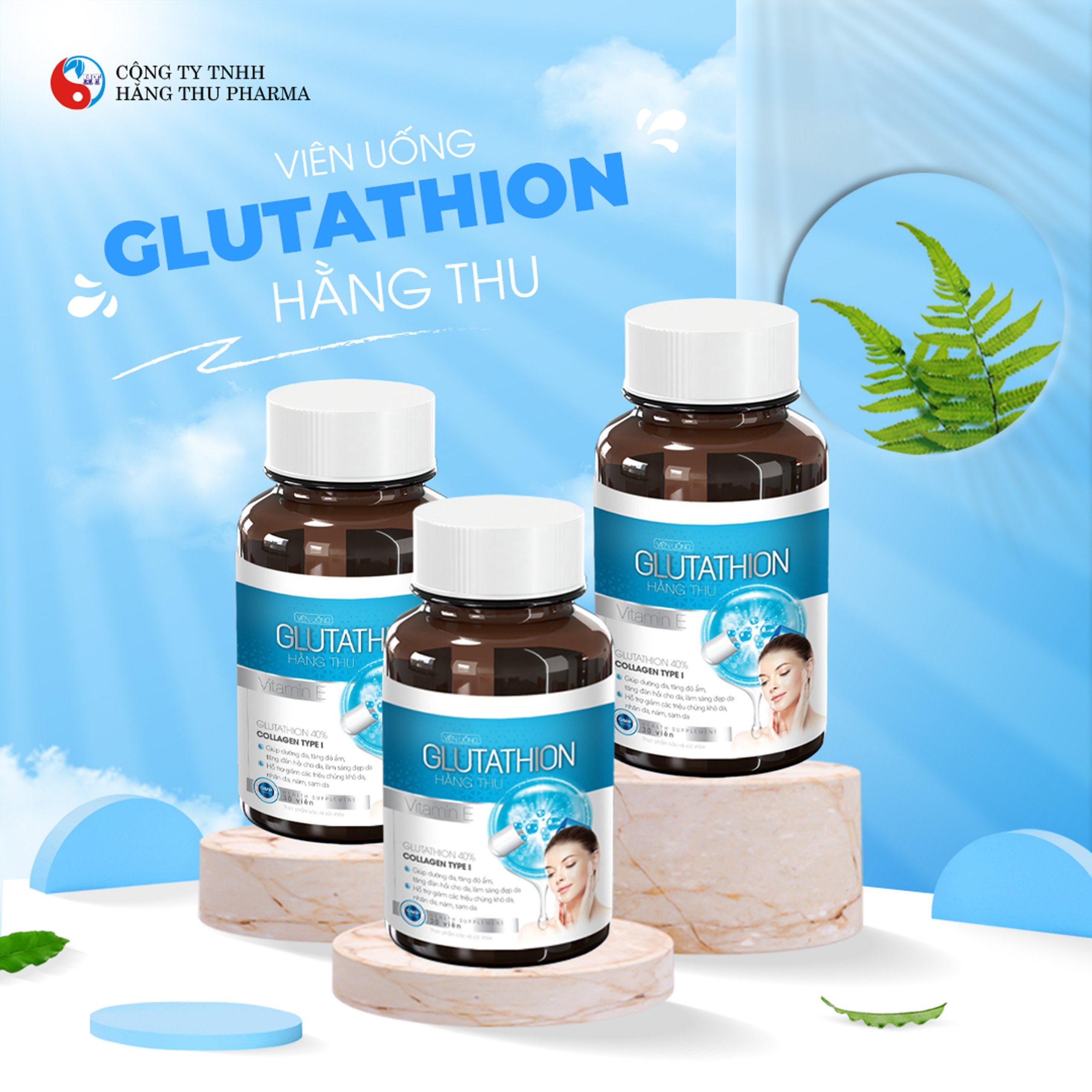 Viên uống Glutathion HT điều hòa nội tiết tố