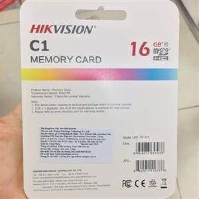 Thẻ nhớ Hikvision - Hàng chính hãng