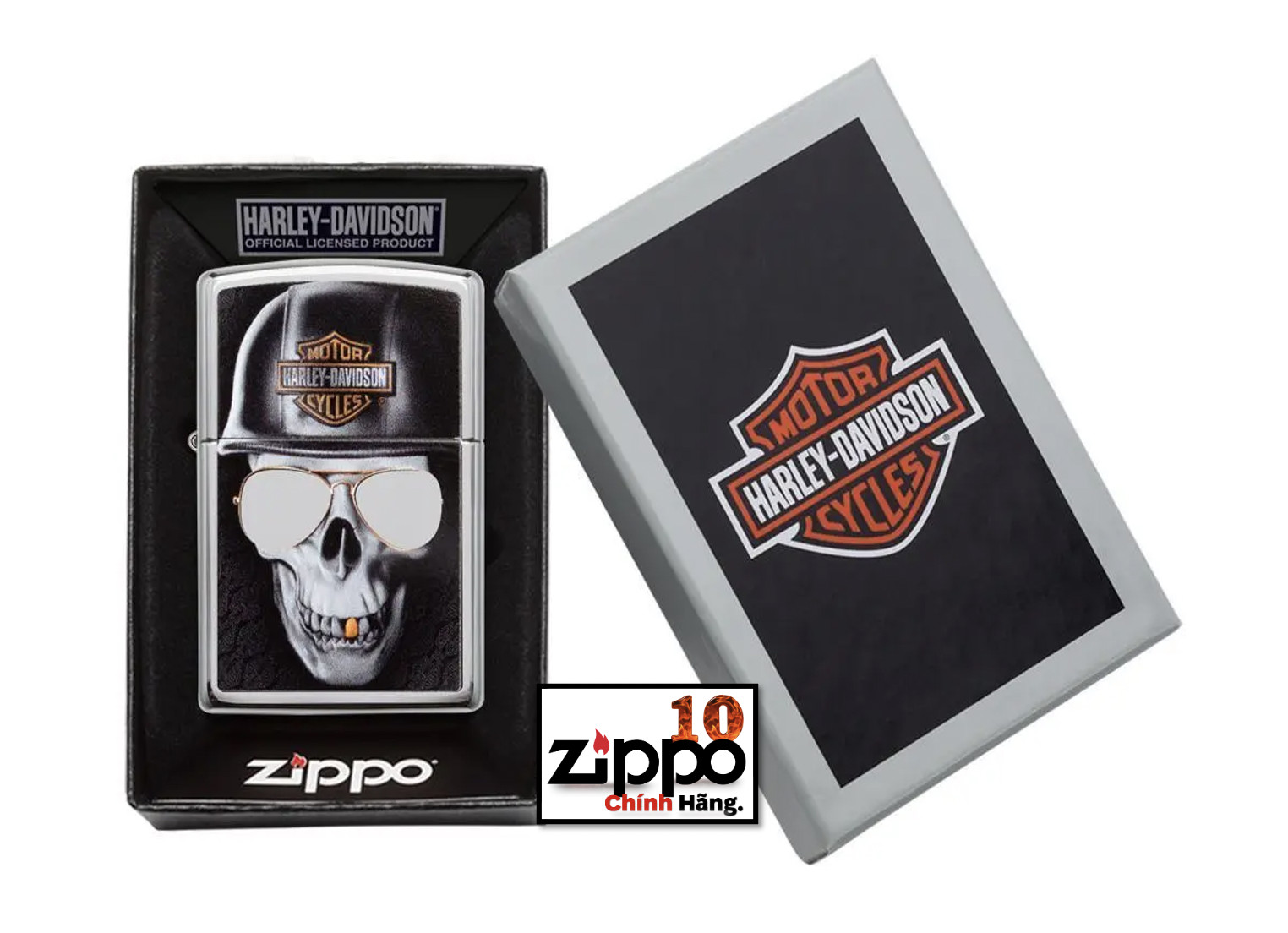 Bật lửa Zippo 29739 Harley-Davidson - Chính hãng 100%