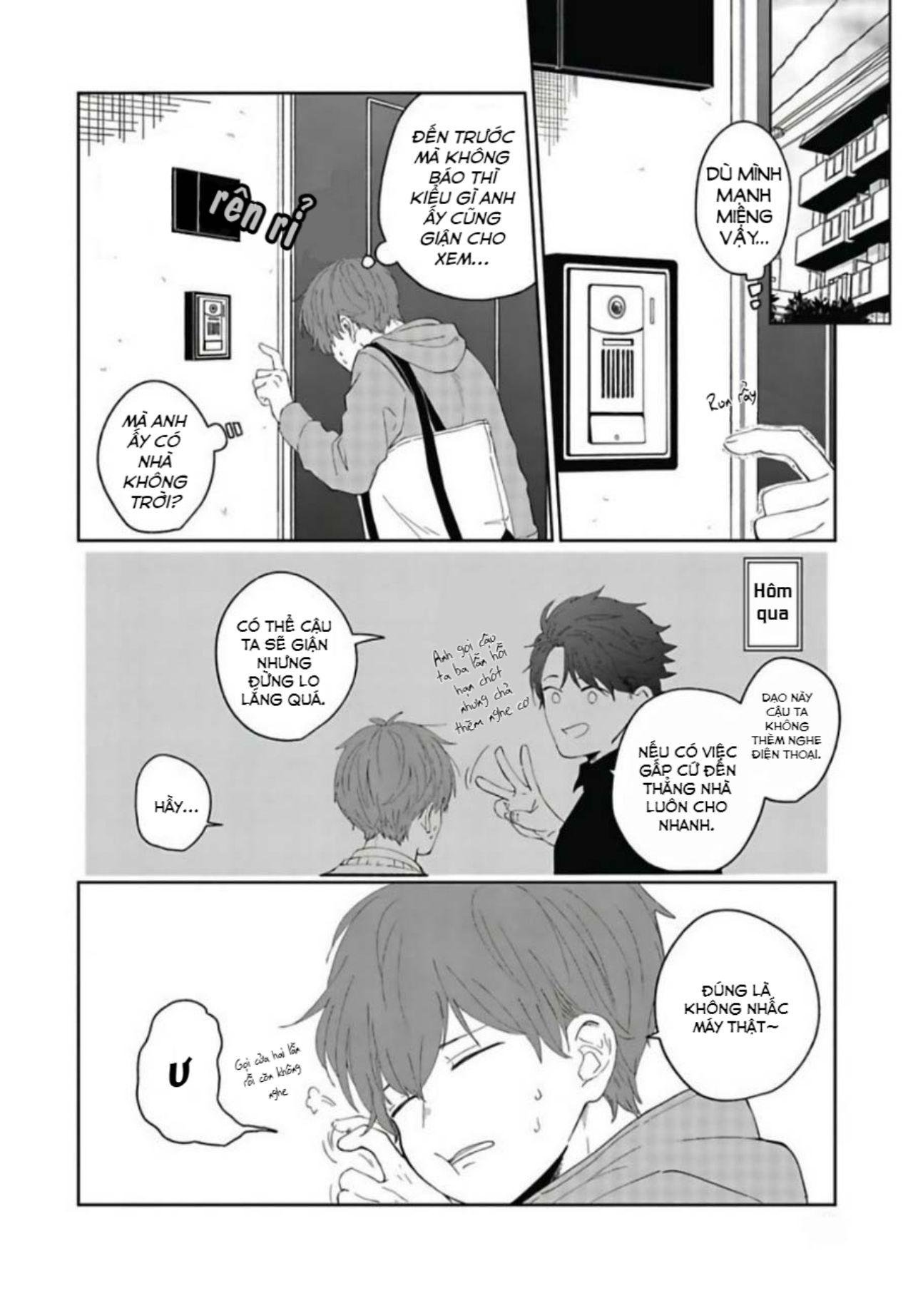 gối ôm duy nhất của hayama-sensei's (end) chapter 1 14