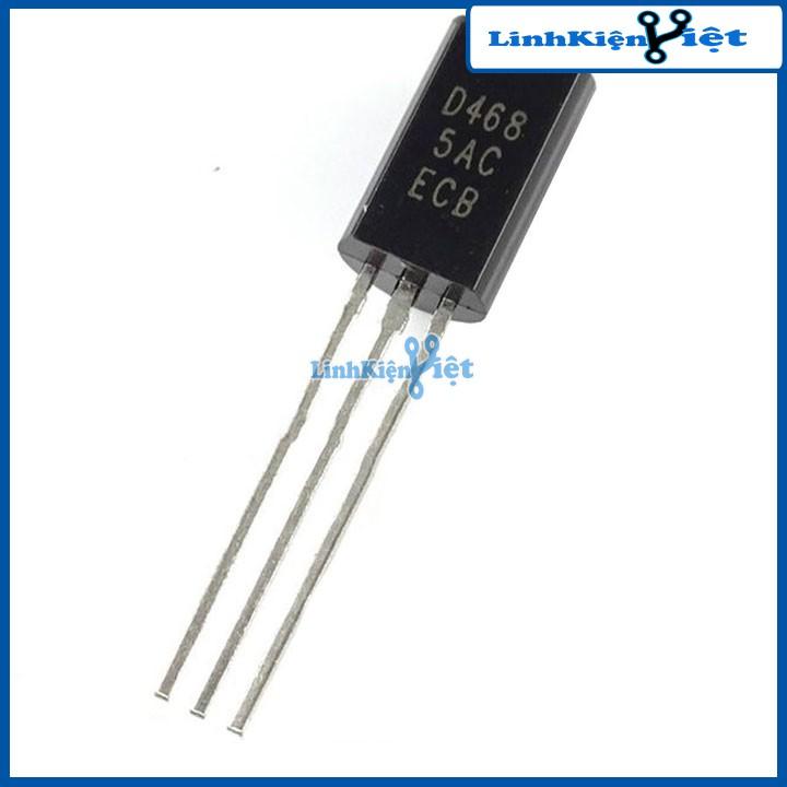 Sản Phẩm Transistor D468 TO-92 NPN 1A 25V Chất Lượng Cao