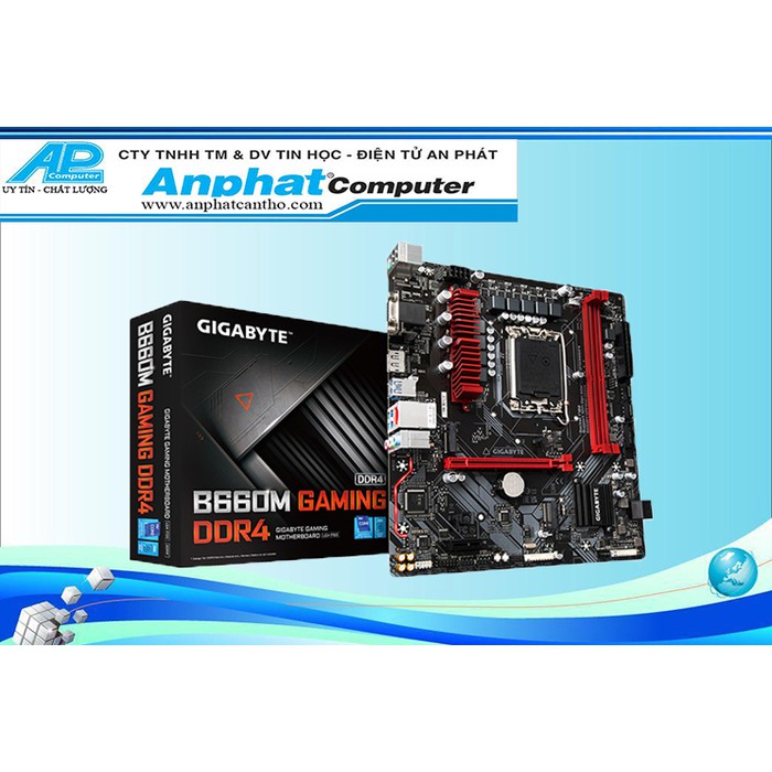 Bo mạch chủ Main Gigabyte GA-B660M GAMING DDR4 LGA 1700 - Hàng Chính Hãng