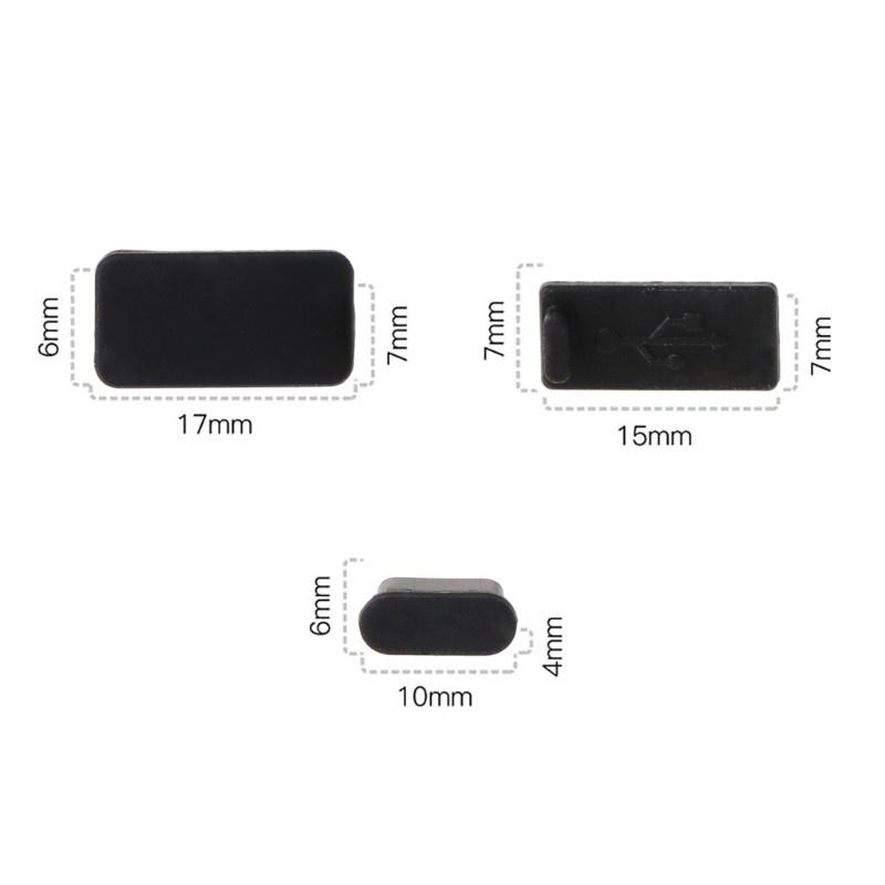 Set 3 Nút Silicon Bịt Chống Bụi Cho Tay Cầm Chơi Game Dji Mavic 2