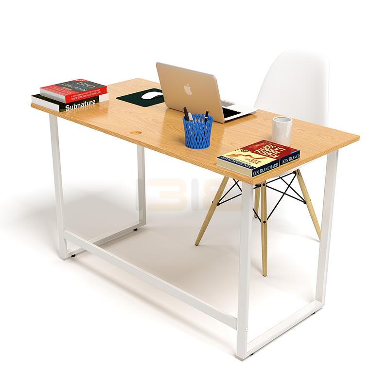 Bộ Bàn Oak-F Vân Sồi Chân Trắng Và Ghế Eames Chân Gỗ Trắng IBIE TOOAFO12W-EAMSW