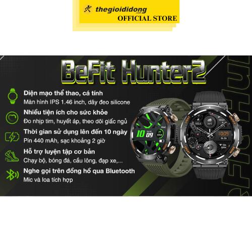 Đồng hồ thông minh BeFit Hunter2 47.8mm - Hàng Chính Hãng