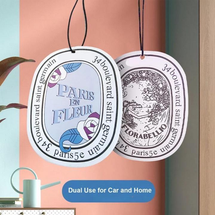 Combo 5 Lá Thơm nước hoa Pháp LUXURY BOULEVARD Khử mùi xe Thơm Phòng ️ FREESHIP ️