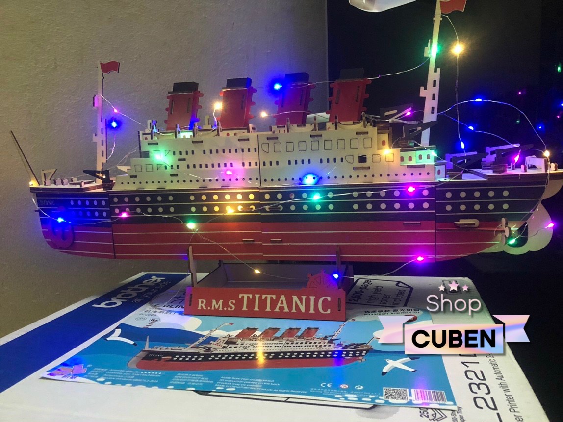 Mô hình siêu tàu RMS Titanic cỡ M siêu sắc nét