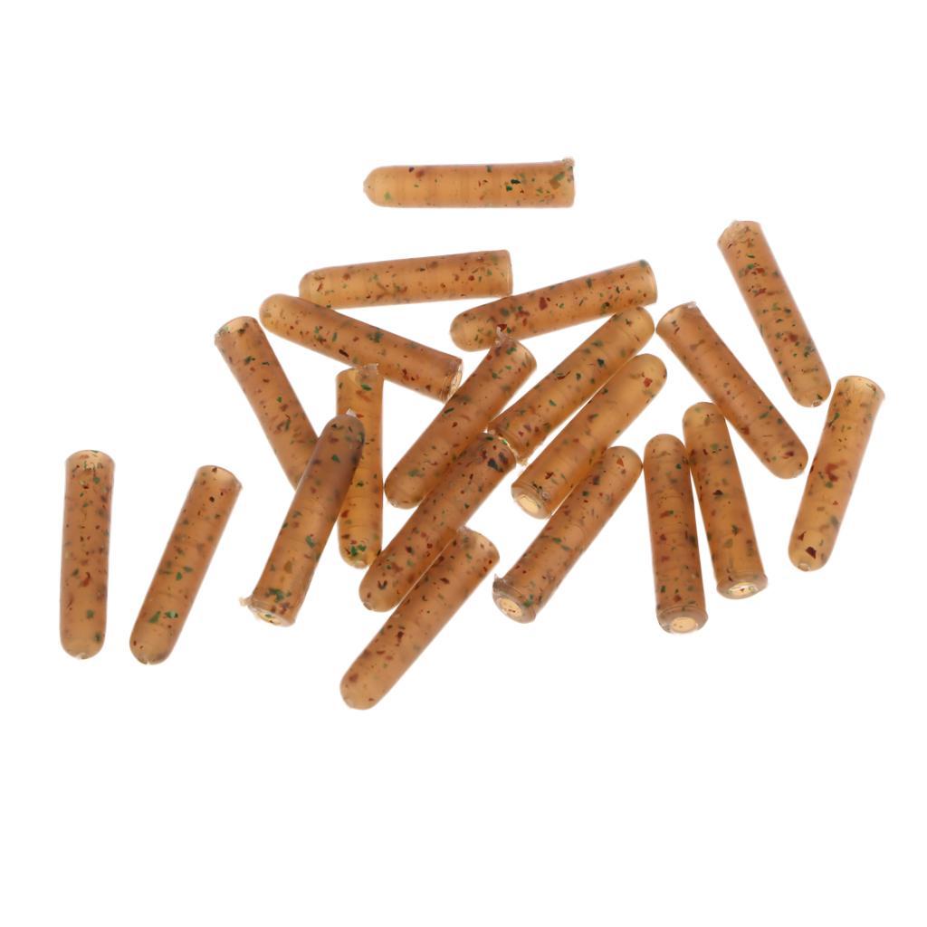 20Pcs/pack Durable Helicopter Rig Sleeves Carp Fishing Terminal  25mm