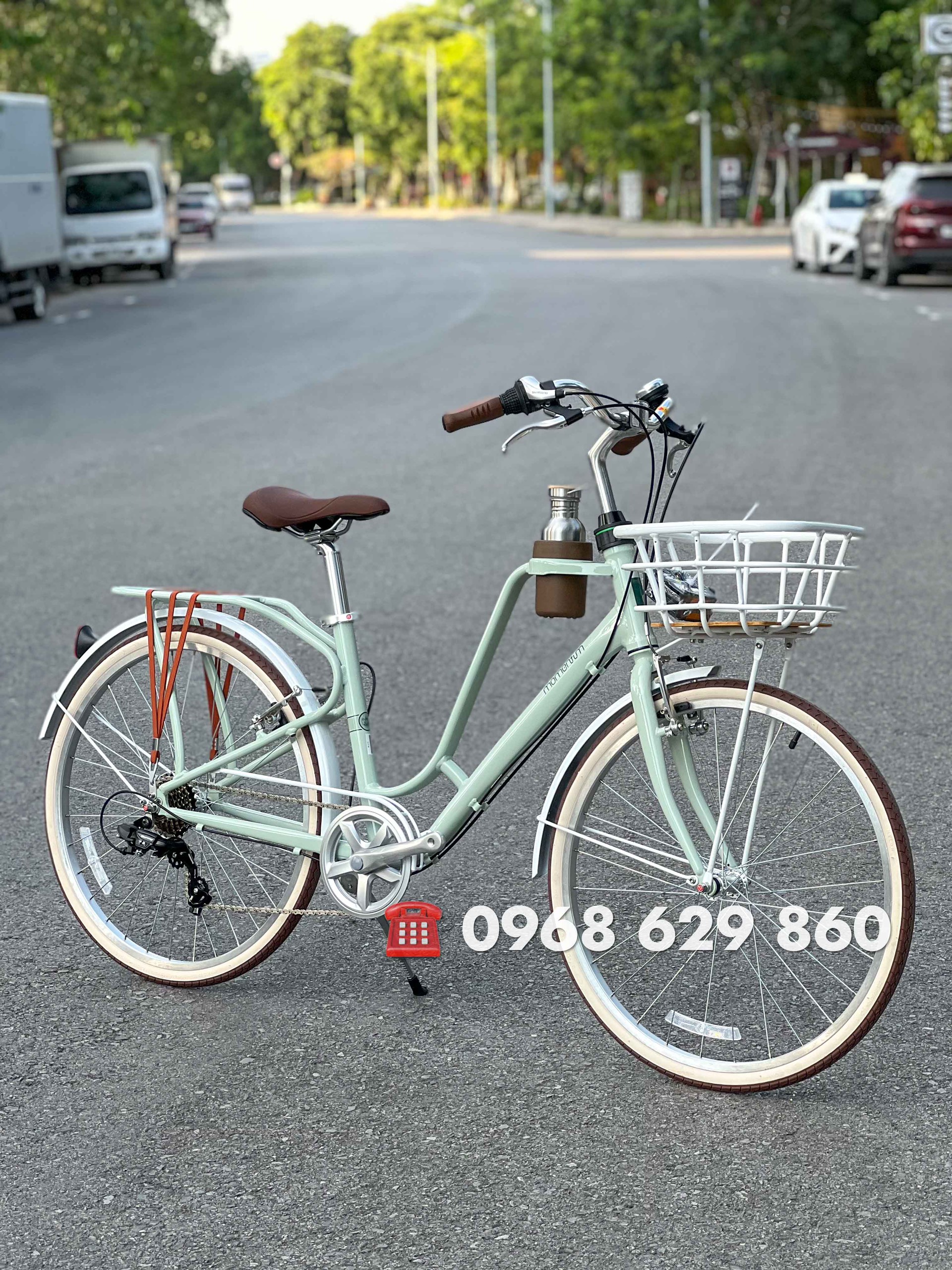 Xe đạp đường phố nữ Giant Momentum Ineed Latte 2023