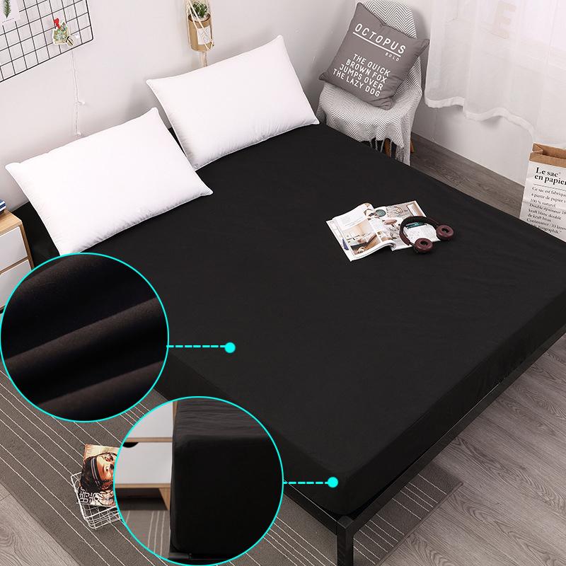 140/160X200X25Cm Trải Giường Chắc Chắn Được Trang Bị Tấm Bọc Nệm Với Tất Cả-Xung Quanh Co Giãn cao Su Giường Tấm Bảo Vệ Nệm