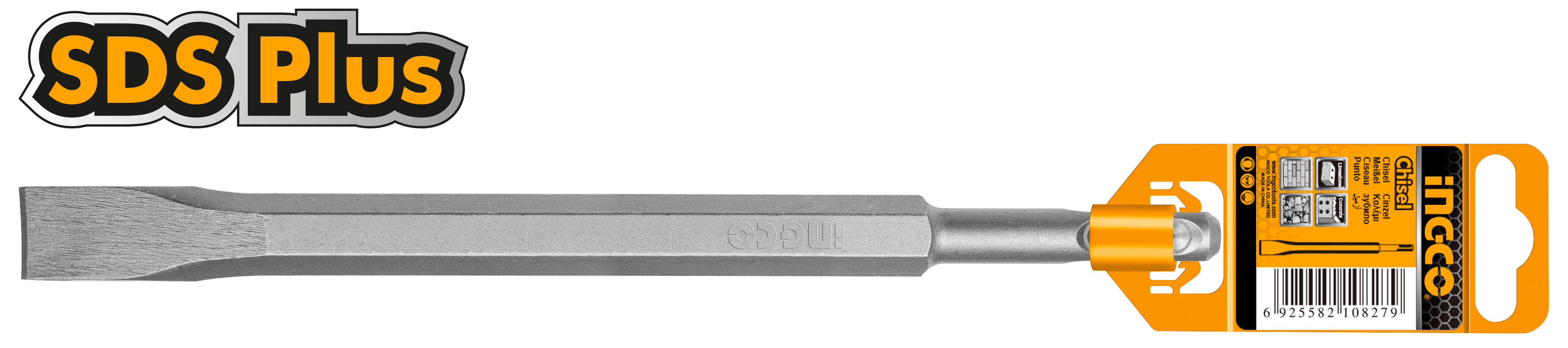 Mũi đục dẹp 14x250mm INGCO DBC0122501