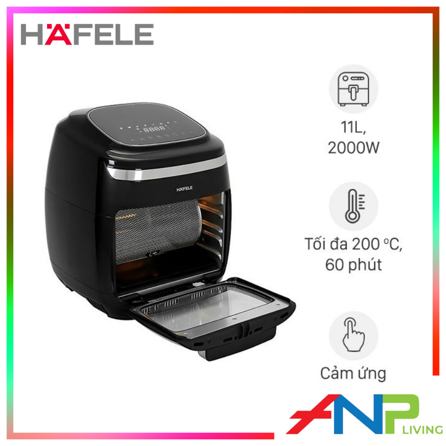 Nồi Chiên Không Dầu HAFELE AF-602A (11 Lít - 2000w - Điều Khiển Cảm Ứng) - Thương Hiệu Đức