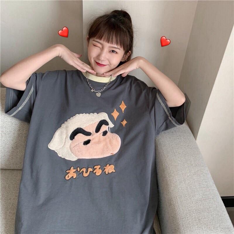 Áo thun tay lỡ form thụng Unisex