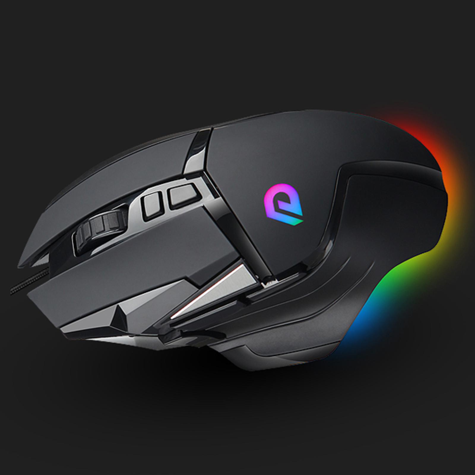 Gaming Mouse Wired 8 Button Mice for Games Notebook Computer