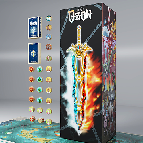 Bộ Boardgame Bí Ẩn Ozon