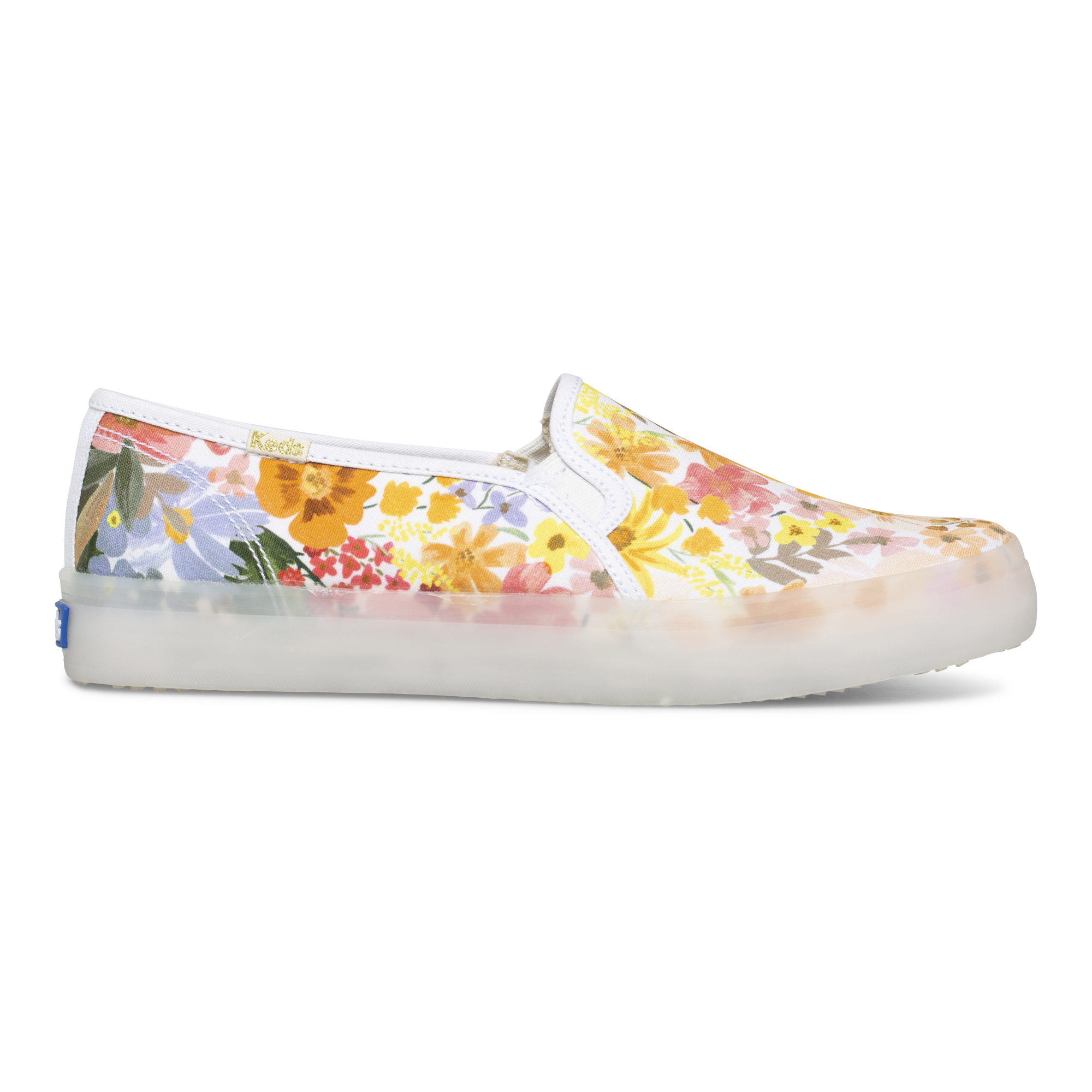 Giày Keds Nữ- Rifle Paper Co. Double Decker Marguerite Pink- KD066077