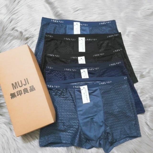 HỘP 4 QUẦN SỊP ĐÙI THÔNG HƠI NHẬT BẢN