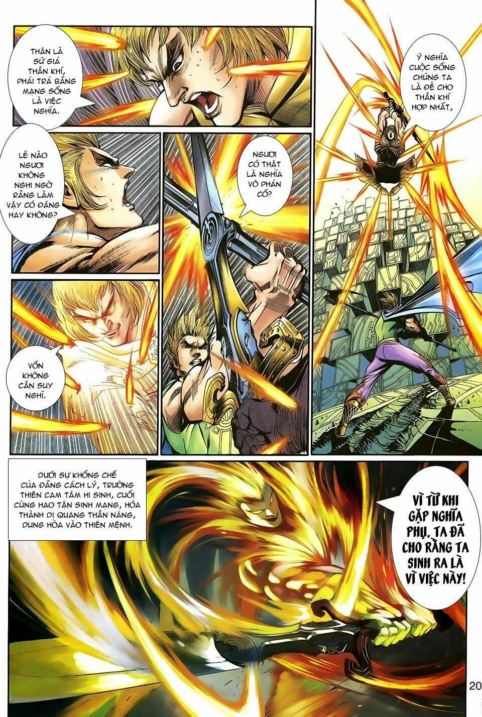 thần binh tiền truyện 1 - đỉnh phong tuyệt chiến chapter 10 21