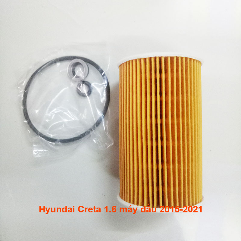 Lọc nhớt cho xe Hyundai Creta 1.6 máy dầu 2015, 2016, 2017, 2018, 2019, 2020, 2021 26320-2A501 mã OE0073-4