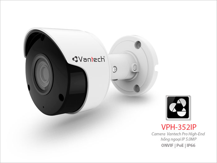 Camera IP Bullet 5MP Vantech VPH-352IP - HÀNG CHÍNH HÃNG