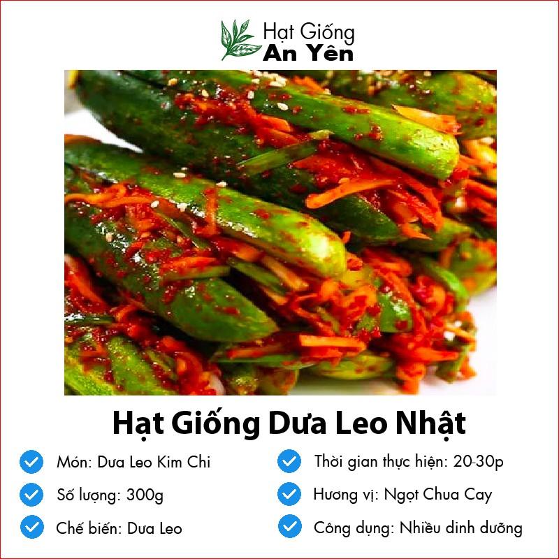 Hạt giống Dưa Leo Nhật thu hoạch sớm, dễ trồng, nảy mầm cao, sinh trưởng khoẻ