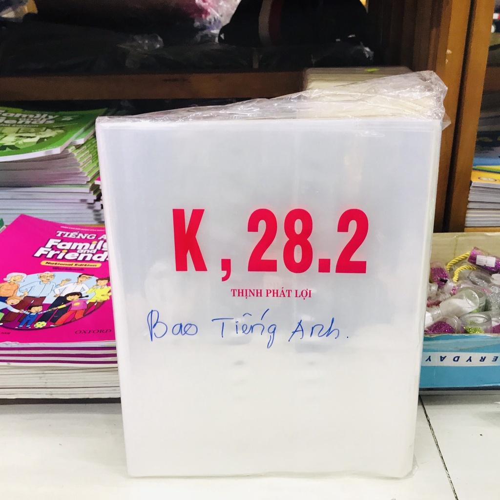 Combo 10 bìa bao tiếng anh và sách chân trời sáng tạo