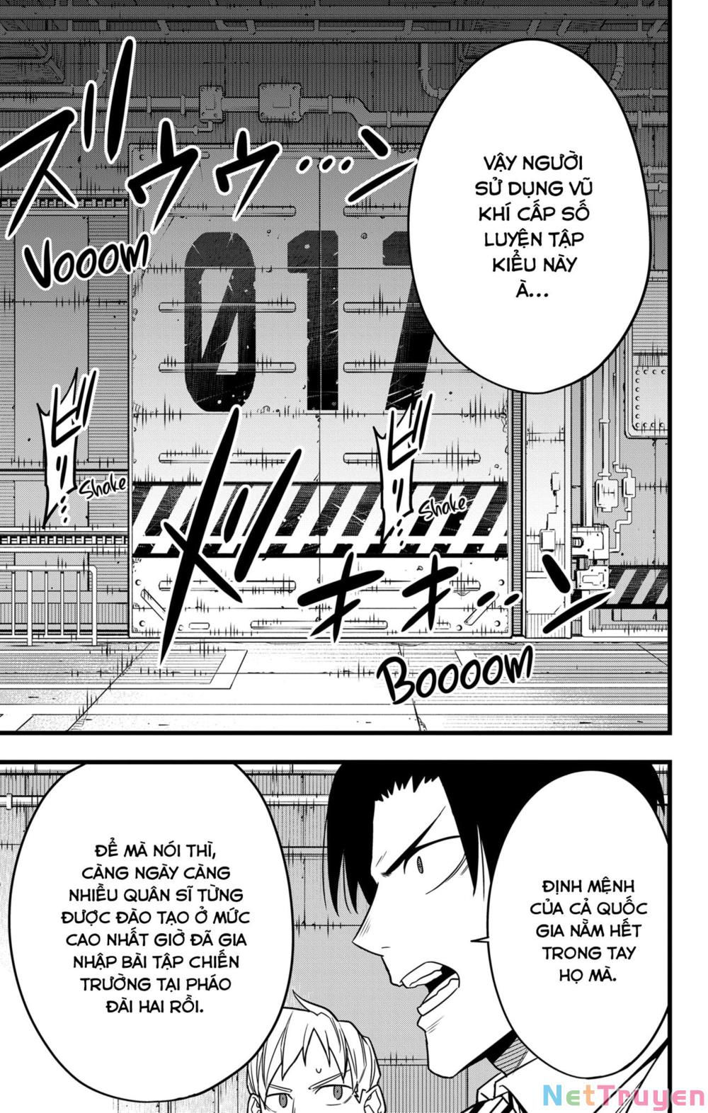 hôm nay - tôi hóa kaiju chapter 69 4