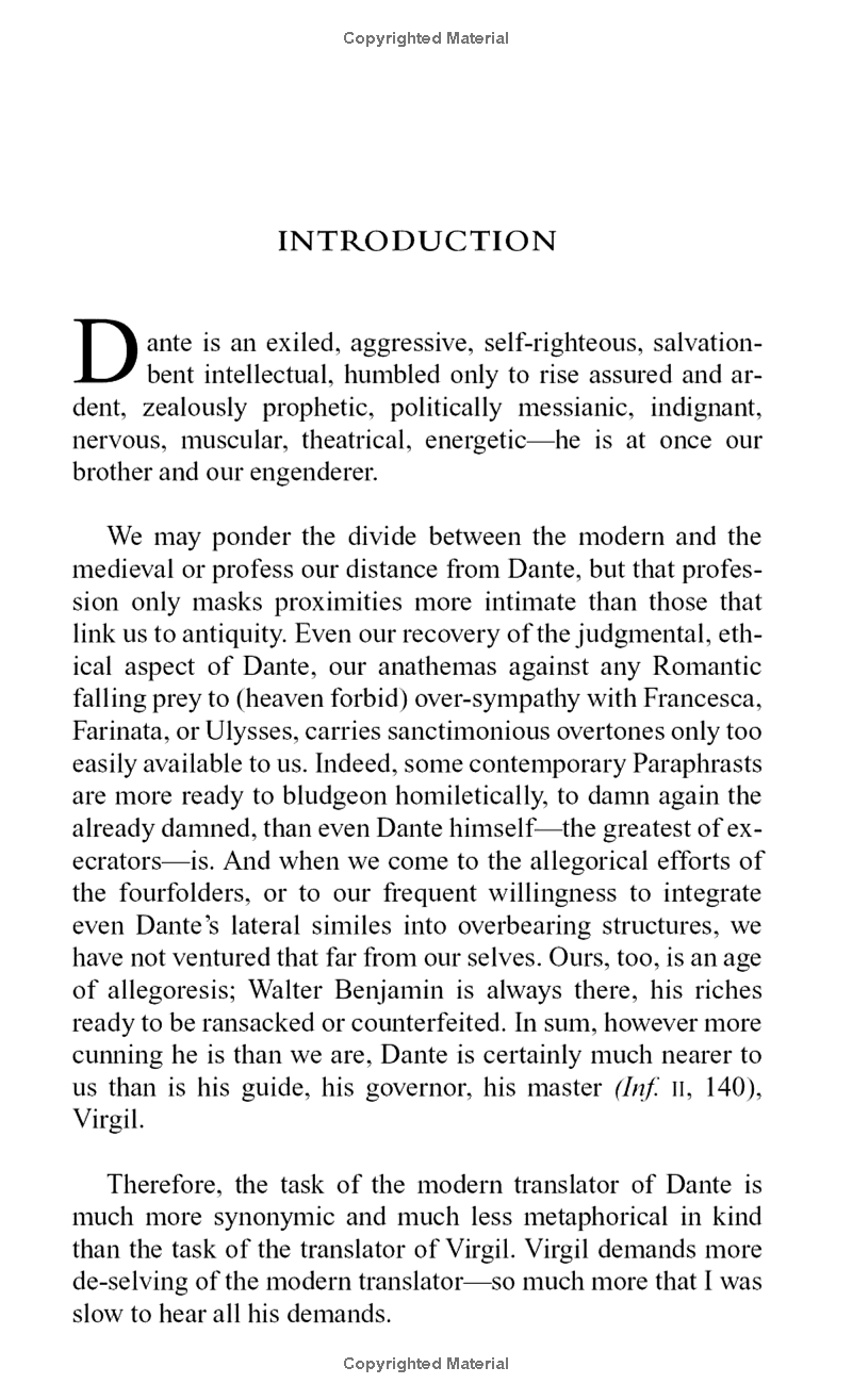 Inferno: The Divine Comedy Of Dante Alighieri