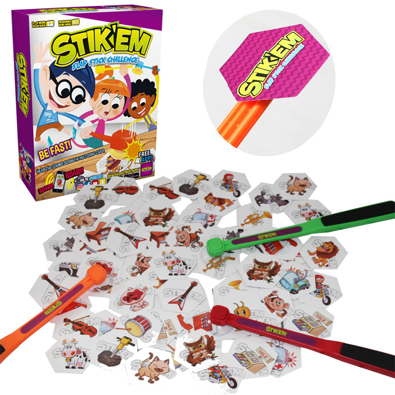 ĐỒ CHƠI NHÓM BOARD GAME NHANH TAY LẸ MẮT STIK’EM (SLAP STICK CHALLENGE)