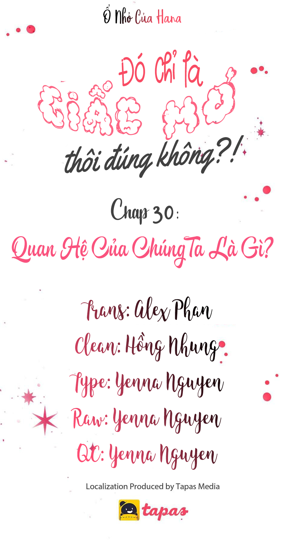 chỉ là giấc mơ thôi phải không? chapter 30 20