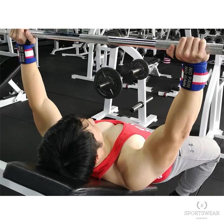 Băng cổ tay tập gym thể thao xỏ ngón tay cao cấp v4 Sportswear Concept dây đeo dài đàn hồi thoải mái chống trượt