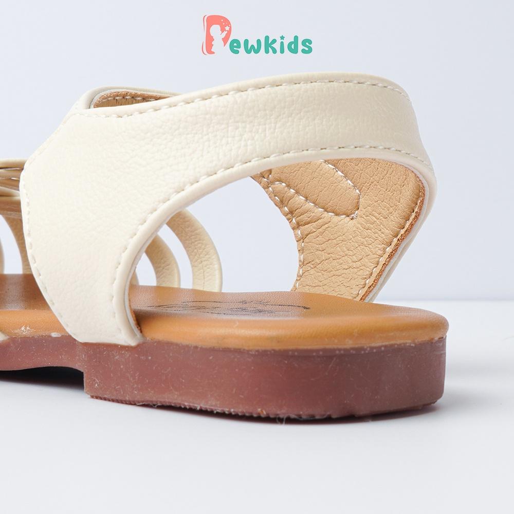 Sandal cho bé Dewkids thiết kế dây đan chéo thoáng khí, chất liệu da mềm mại - TD012