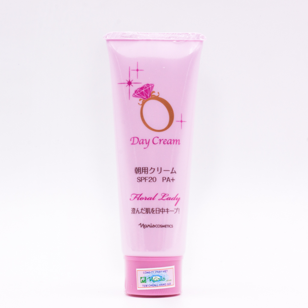 Kem dưỡng da ban ngày Nhật Bản Naris Floral Lady Day Cream SPF20/PA+ (50g)