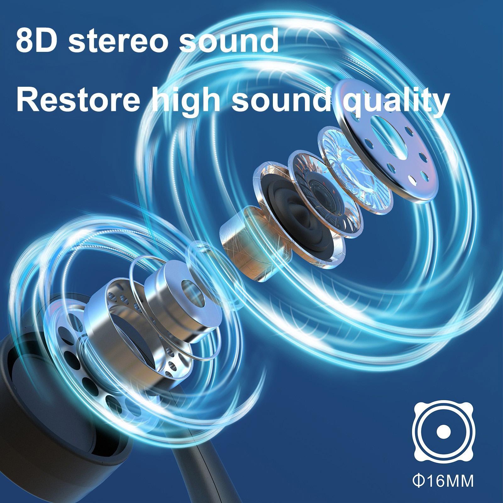 Cycling Running Conduction Wireless Headset Black